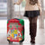 Mauritius Coat of Arms Luggage Cover National Emblem Blended with Traditional Patterns