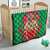 Mauritius Coat of Arms Quilt National Emblem Blended with Traditional Patterns