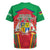 Mauritius Coat of Arms Rugby Jersey National Emblem Blended with Traditional Patterns