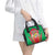 Mauritius Coat of Arms Shoulder Handbag National Emblem Blended with Traditional Patterns