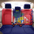 Mauritius Back Car Seat Cover National Emblem Integrated with Country's Shape – Symbolic Design