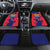 Mauritius Car Mats National Emblem Integrated with Country's Shape – Symbolic Design
