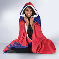 Mauritius Hooded Blanket National Emblem Integrated with Country's Shape – Symbolic Design