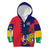 Mauritius Kid Hoodie National Emblem Integrated with Country's Shape – Symbolic Design