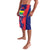Mauritius Lavalava National Emblem Integrated with Country's Shape – Symbolic Design