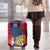 Mauritius Luggage Cover National Emblem Integrated with Country's Shape – Symbolic Design