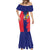 Mauritius Mermaid Dress National Emblem Integrated with Country's Shape – Symbolic Design