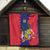 Mauritius Quilt National Emblem Integrated with Country's Shape – Symbolic Design