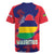 Mauritius Rugby Jersey National Emblem Integrated with Country's Shape – Symbolic Design
