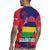 Mauritius Rugby Jersey National Emblem Integrated with Country's Shape – Symbolic Design