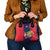 Mauritius Shoulder Handbag National Emblem Integrated with Country's Shape – Symbolic Design