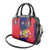 Mauritius Shoulder Handbag National Emblem Integrated with Country's Shape – Symbolic Design