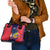 Mauritius Shoulder Handbag National Emblem Integrated with Country's Shape – Symbolic Design