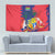 Mauritius Tapestry National Emblem Integrated with Country's Shape – Symbolic Design