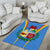 Aruba Area Rug National Emblem Featuring the Lion Symbol - Majestic Design