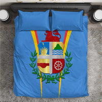 Aruba Bedding Set National Emblem Featuring the Lion Symbol - Majestic Design