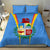 Aruba Bedding Set National Emblem Featuring the Lion Symbol - Majestic Design