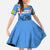 Aruba Family Matching Summer Maxi Dress and Hawaiian Shirt National Emblem Featuring the Lion Symbol - Majestic Design