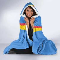 Aruba Hooded Blanket National Emblem Featuring the Lion Symbol - Majestic Design