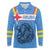 Aruba Long Sleeve Polo Shirt National Emblem Featuring the Lion Symbol - Majestic Design