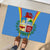 Aruba Rubber Doormat National Emblem Featuring the Lion Symbol - Majestic Design