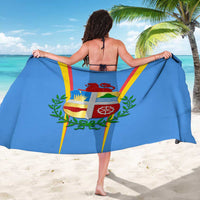Aruba Sarong National Emblem Featuring the Lion Symbol - Majestic Design