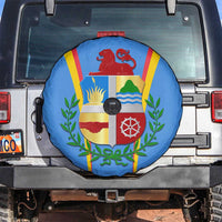 Aruba Spare Tire Cover National Emblem Featuring the Lion Symbol - Majestic Design