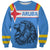 Aruba Sweatshirt National Emblem Featuring the Lion Symbol - Majestic Design