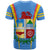 Aruba T Shirt National Emblem Featuring the Lion Symbol - Majestic Design