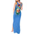 Aruba Tank Maxi Dress National Emblem Featuring the Lion Symbol - Majestic Design