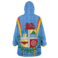 Aruba Wearable Blanket Hoodie National Emblem Featuring the Lion Symbol - Majestic Design