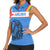 Aruba Women Sleeveless Polo Shirt National Emblem Featuring the Lion Symbol - Majestic Design