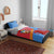 Aruba Flag Bedding Set Elements Merged with Country's Shape – Unique National Design
