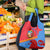 Aruba Flag Grocery Bag Elements Merged with Country's Shape – Unique National Design
