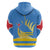 Aruba Flag Hoodie Elements Merged with Country's Shape – Unique National Design