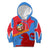 Aruba Flag Kid Hoodie Elements Merged with Country's Shape – Unique National Design