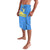 Aruba Flag Lavalava Elements Merged with Country's Shape – Unique National Design
