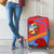 Aruba Flag Luggage Cover Elements Merged with Country's Shape – Unique National Design
