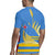 Aruba Flag Rugby Jersey Elements Merged with Country's Shape – Unique National Design