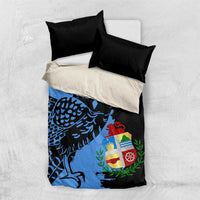 Aruba's Mascot Bedding Set Blended with National Flag Details – Symbolic Design