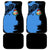 Aruba's Mascot Car Mats Blended with National Flag Details – Symbolic Design