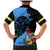 Aruba's Mascot Family Matching Mermaid Dress and Hawaiian Shirt Blended with National Flag Details – Symbolic Design