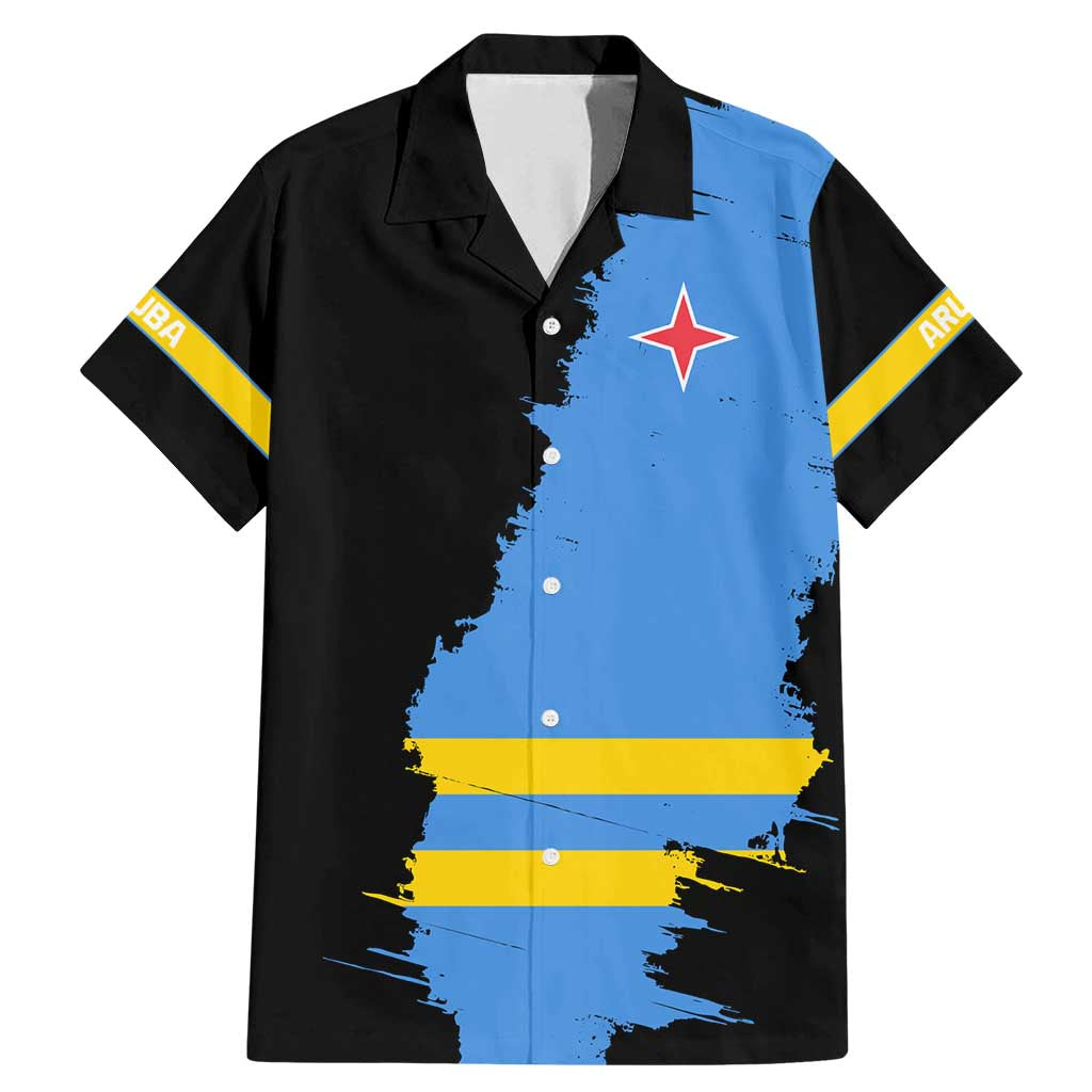 Aruba's Mascot Family Matching Mermaid Dress and Hawaiian Shirt Blended with National Flag Details – Symbolic Design