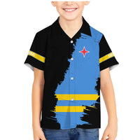 Aruba's Mascot Family Matching Mermaid Dress and Hawaiian Shirt Blended with National Flag Details – Symbolic Design