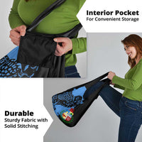 Aruba's Mascot Grocery Bag Blended with National Flag Details – Symbolic Design