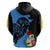 Aruba's Mascot Hoodie Blended with National Flag Details – Symbolic Design