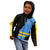 Aruba's Mascot Kid Hoodie Blended with National Flag Details – Symbolic Design