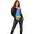 Aruba's Mascot Off Shoulder Sweater Blended with National Flag Details – Symbolic Design