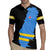 Aruba's Mascot Rugby Jersey Blended with National Flag Details – Symbolic Design