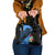 Aruba's Mascot Shoulder Handbag Blended with National Flag Details – Symbolic Design